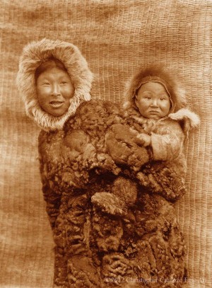 Woman and child - Nunivak