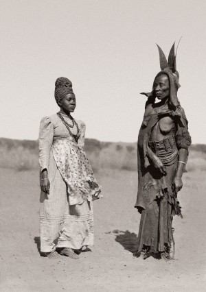 Modern and traditional dress worn by Herero women, Namibia. (Duggan-Cronin, 2007. Pg. 27, Plate 5)